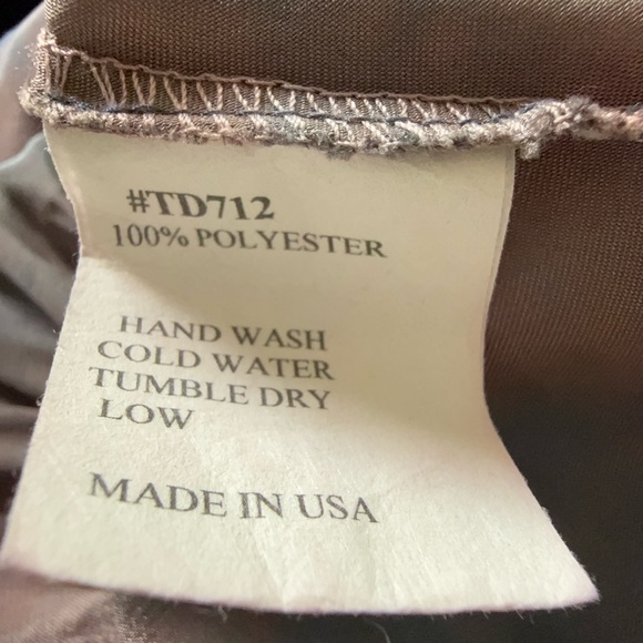 Vintage 90s OE Ombre Fishtail Midi Skirt Small - Picture 6 of 7